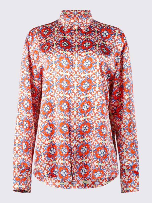 SIERRA SHIRT | RED AZULEJOS
