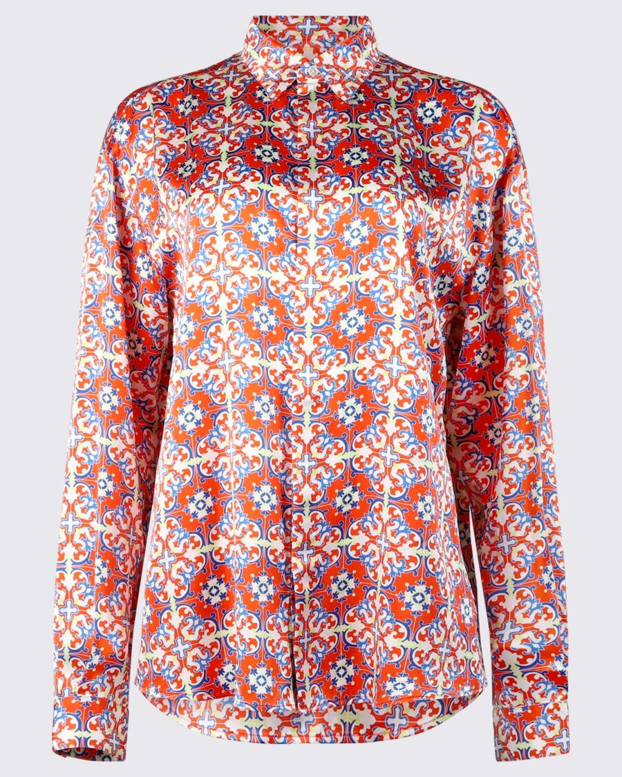 SIERRA SHIRT | RED AZULEJOS