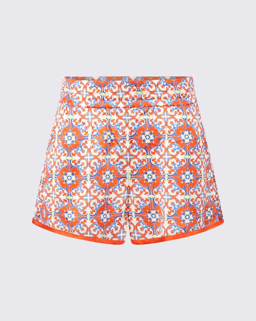 MARTIM SHORT | RED AZULEJOS