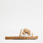KATE RAFFIA SLIDES