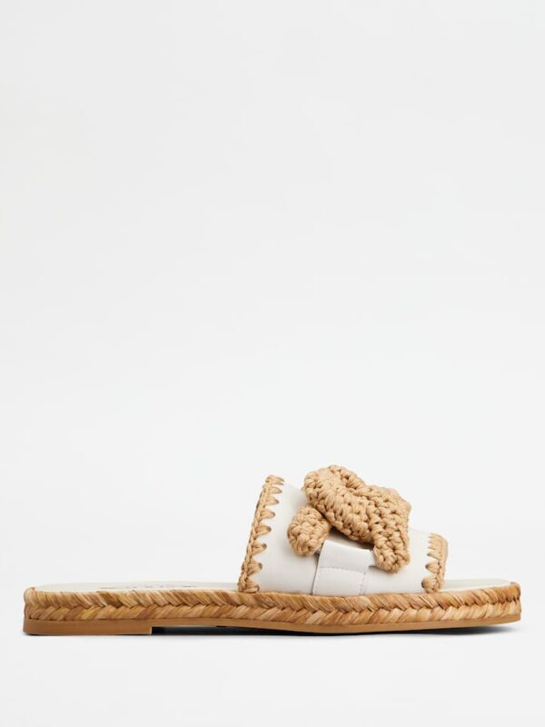 KATE RAFFIA SLIDES