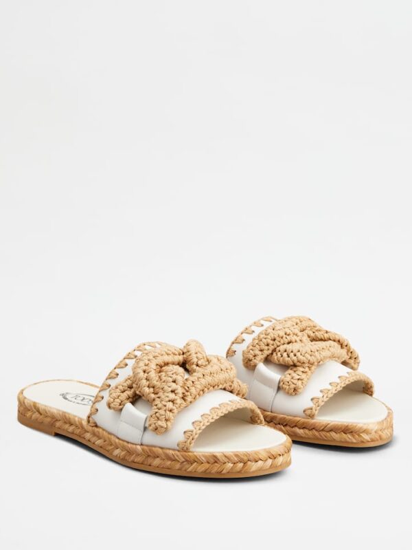 KATE RAFFIA SLIDES