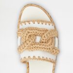KATE RAFFIA SLIDES