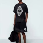 GRADIENT JERSEY SHORTS