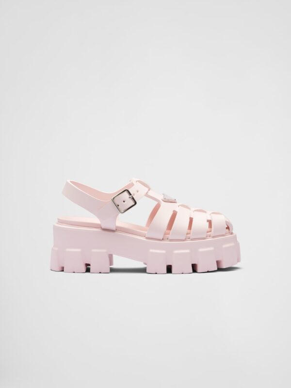 RUBBER MONOLITH SANDALS