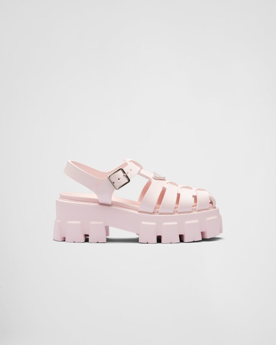 RUBBER MONOLITH SANDALS