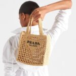 SMALL RAFFIA TOTE