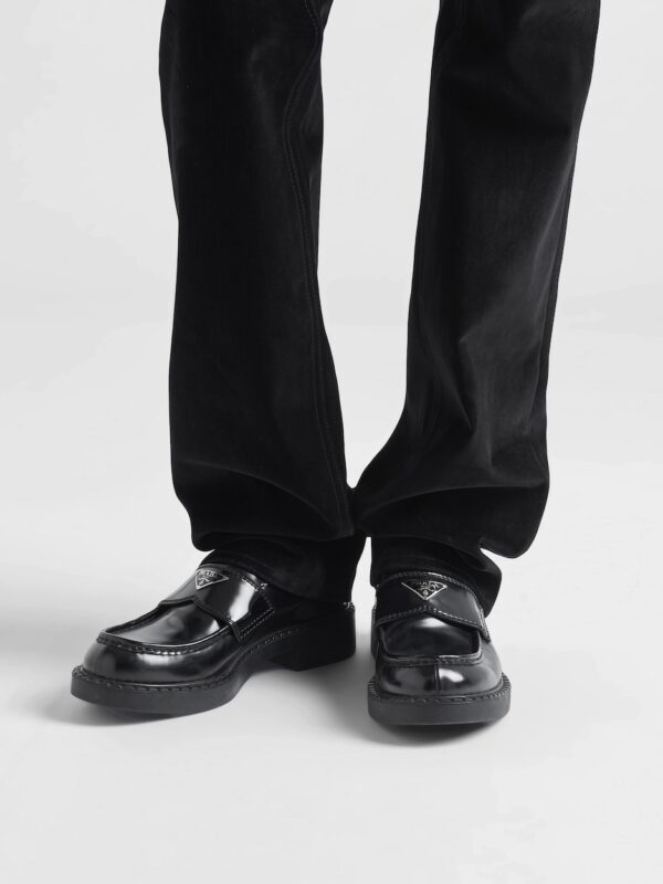 BRUSHES LEATHER MEN LOAFERS