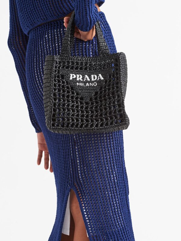 SMALL RAFFIA TOTE