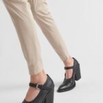 SLIM POPLIN PANTS