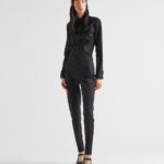 SLIM POPLIN PANTS