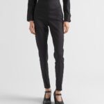 SLIM POPLIN PANTS