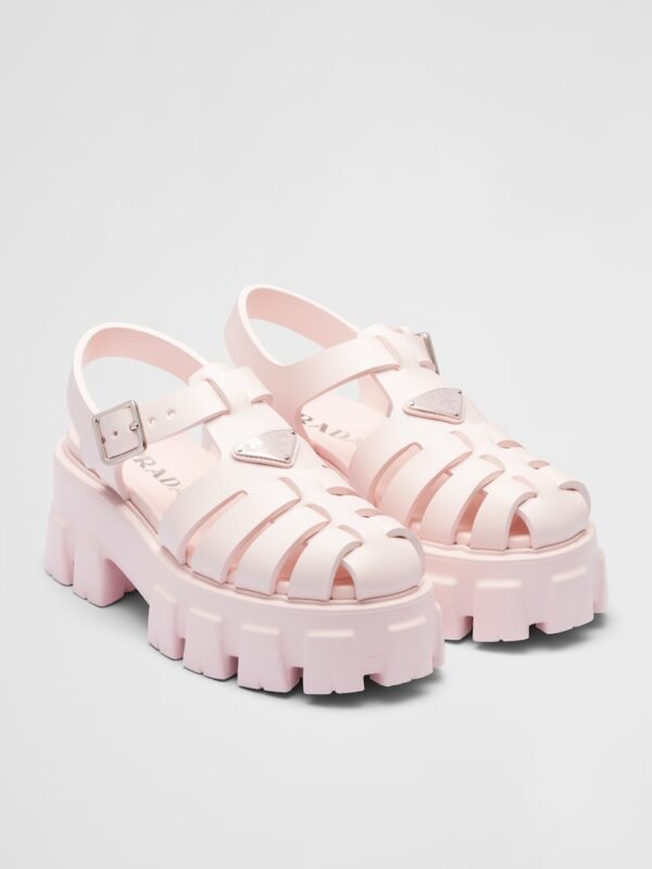 RUBBER MONOLITH SANDALS
