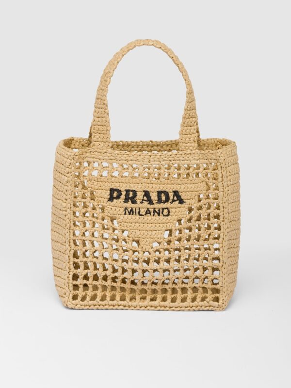 SMALL RAFFIA TOTE