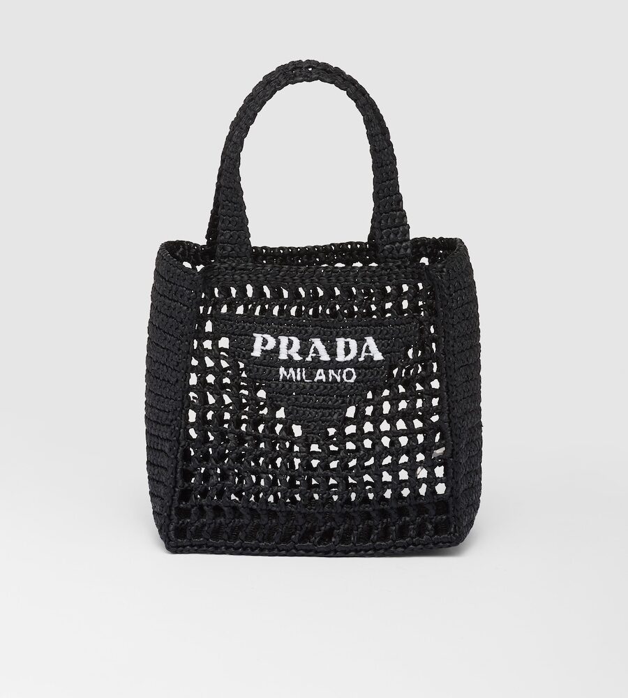 SMALL RAFFIA TOTE