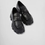 MONOLITH BRUSHED LEATHER LOAFERS MEN