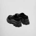 MONOLITH BRUSHED LEATHER LOAFERS MEN