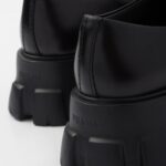 MONOLITH BRUSHED LEATHER LOAFERS MEN