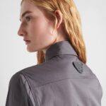 STRETCH POPLIN JUMPSUIT