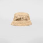 RAFFIA BUCKET HAT
