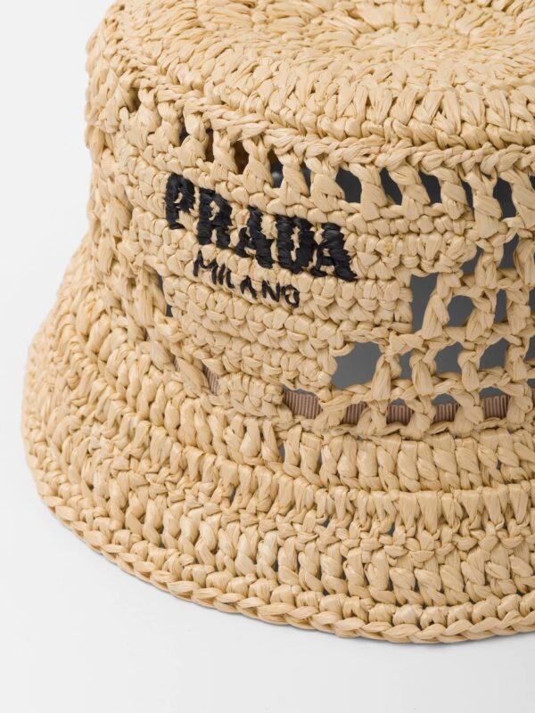 RAFFIA BUCKET HAT