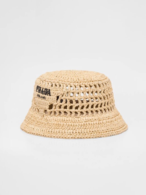 RAFFIA BUCKET HAT
