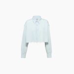 DENIM CROPPED SHIRT