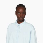 DENIM CROPPED SHIRT