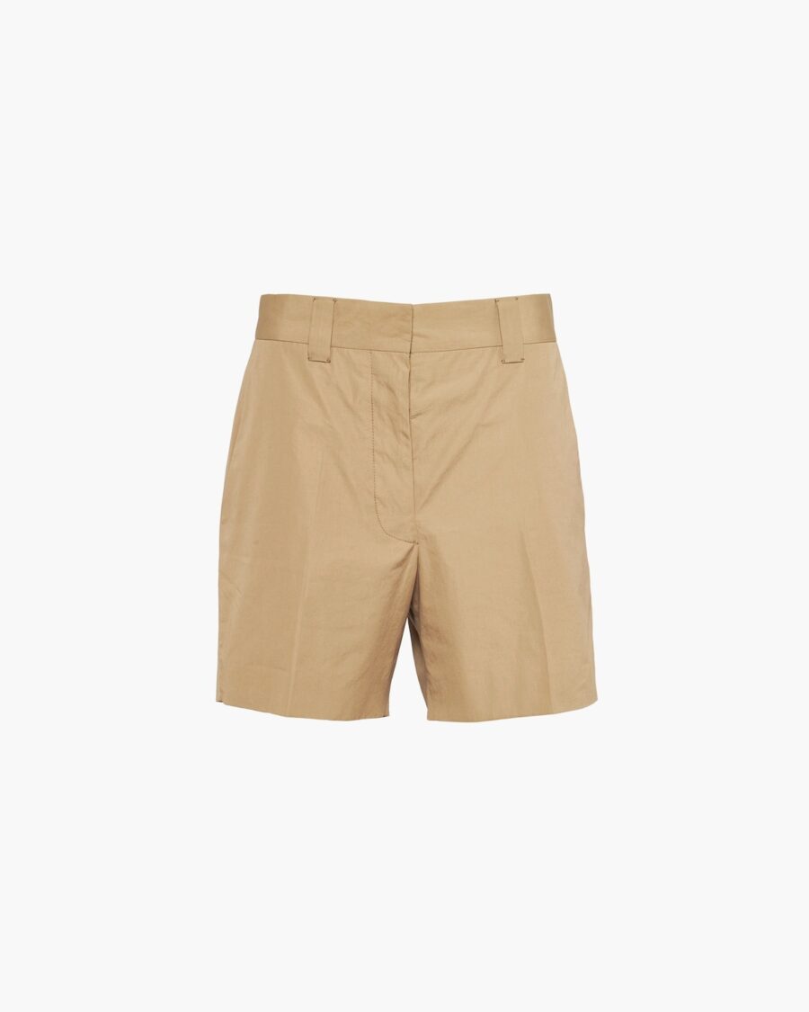 POPLIN BERMUDA SHORTS