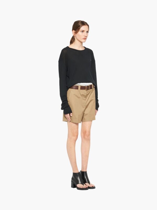 POPLIN BERMUDA SHORTS