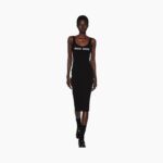 VISCOSE LOGO DRESS