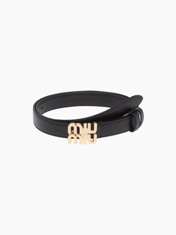 LOGO LEATHER BELT