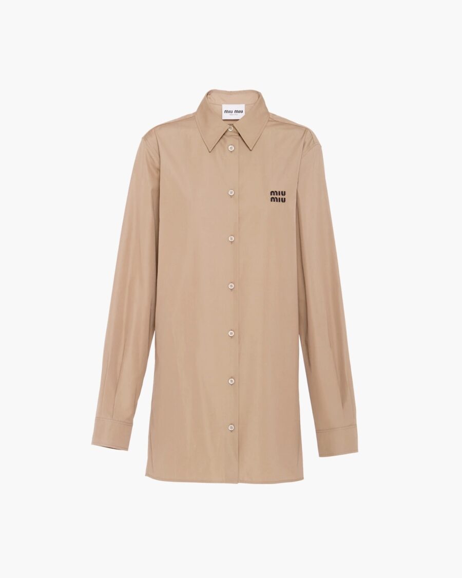 POPLIN LONG SHIRT