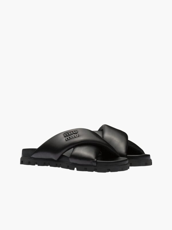 LEATHER SLIDES