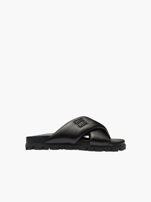 LEATHER SLIDES