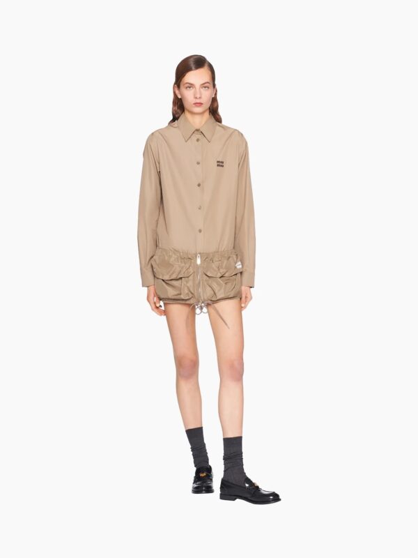 POPLIN LONG SHIRT