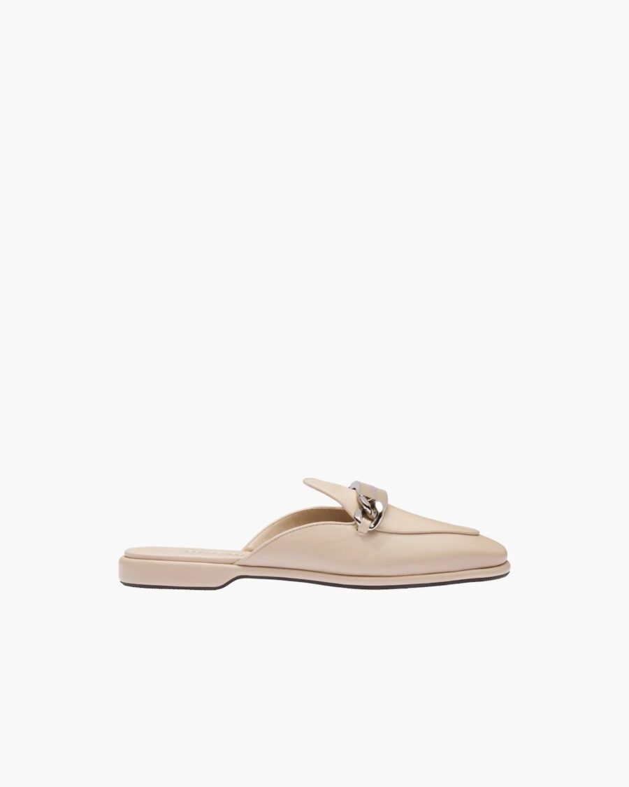 SLIP ON LEATHER LOAFERS