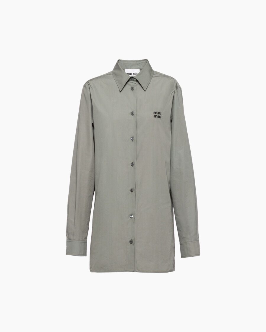 POPLIN LONG SHIRT