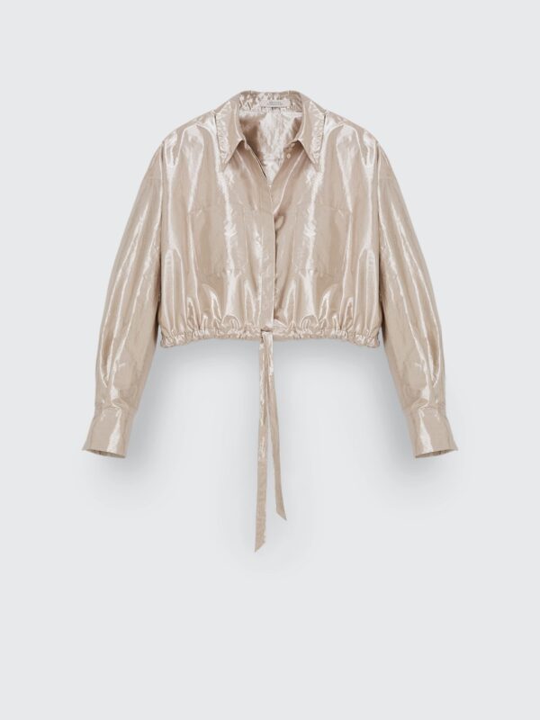 SHIMMERING EASE BLOUSE