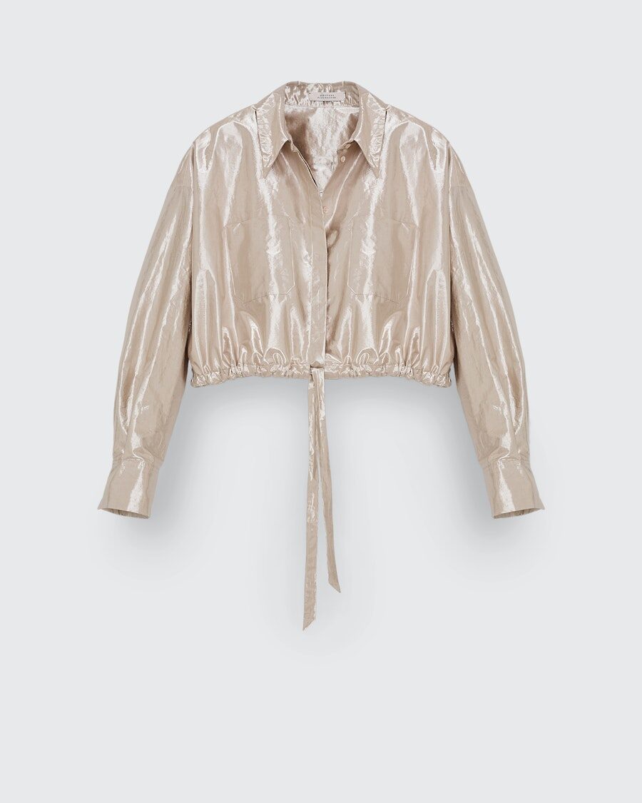 SHIMMERING EASE BLOUSE