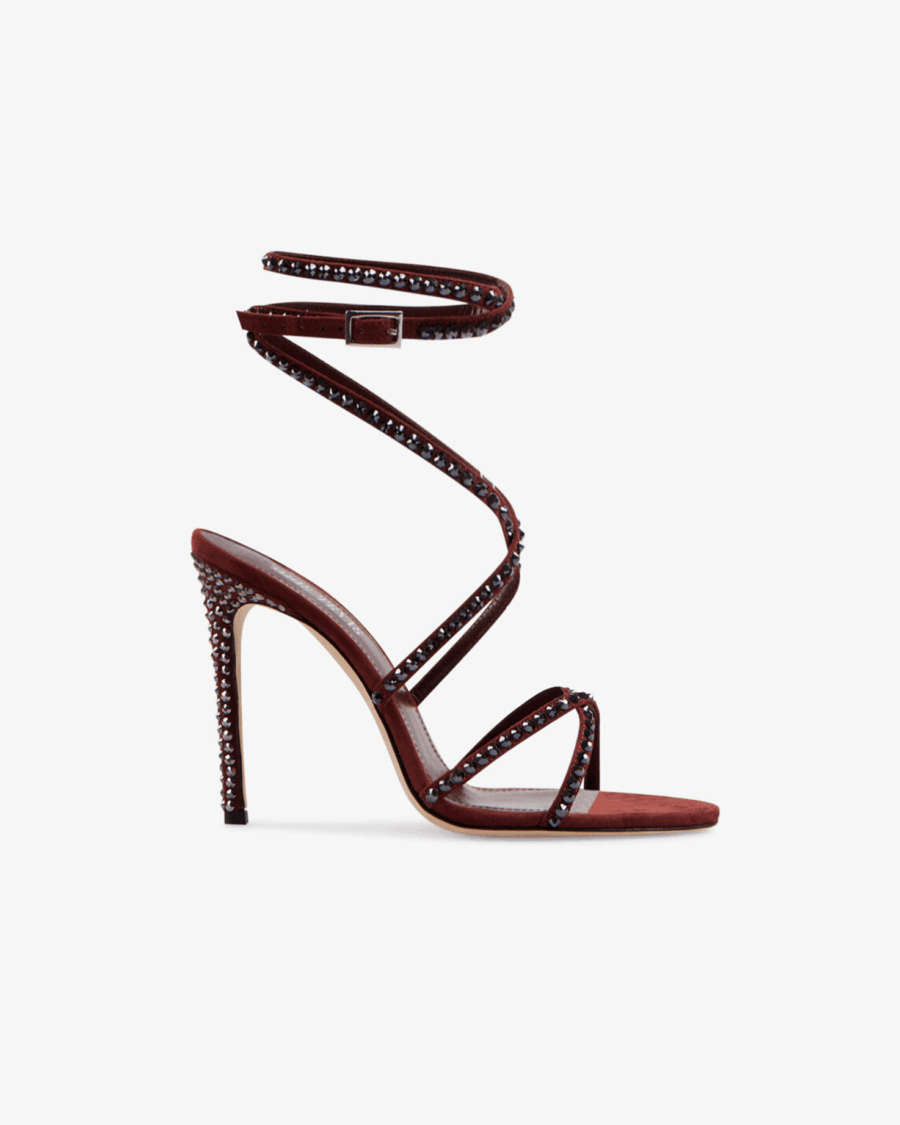 HOLLY ZOE LACE UP 105 SANDAL