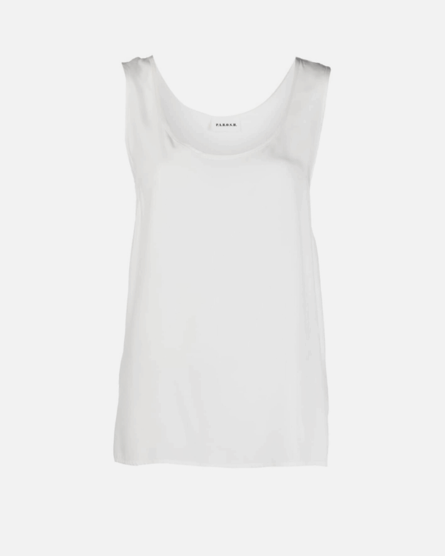 KNITTED SLEEVELESS TOP