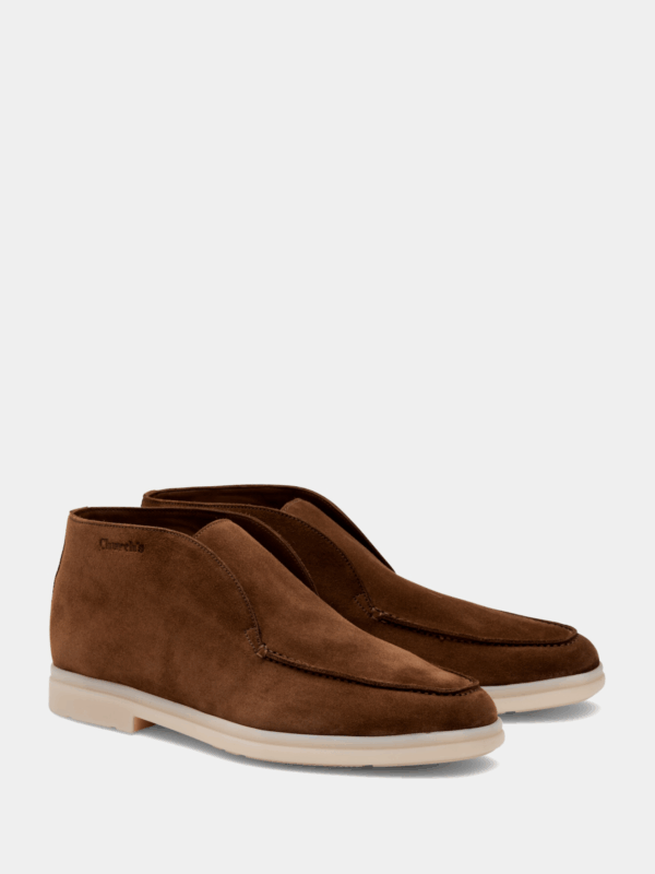 SOFT SUEDE SLIP ONS