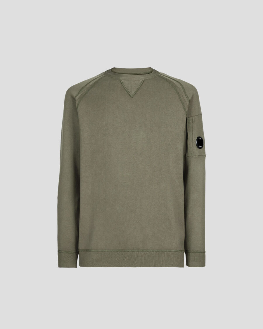 LIGHT TERRY KNITTED SWEATSHIRT