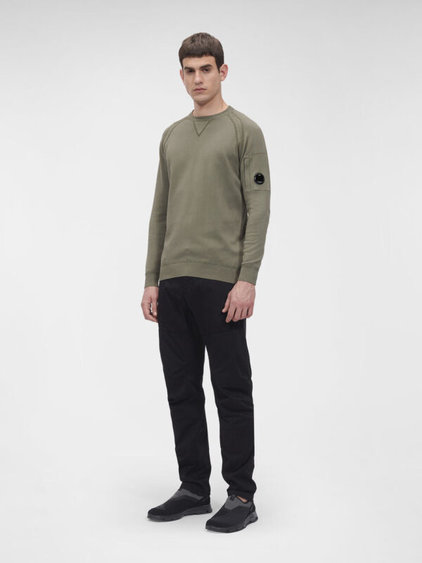 LIGHT TERRY KNITTED SWEATSHIRT