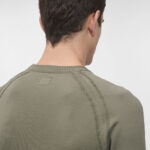 LIGHT TERRY KNITTED SWEATSHIRT
