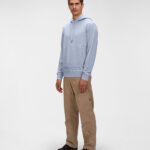 COTTON FLEECE LOGO HOODIE