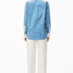 POPLIN BUTTON DOWN SHIRT