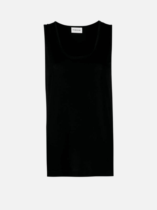 KNITTED SLEEVELESS TOP