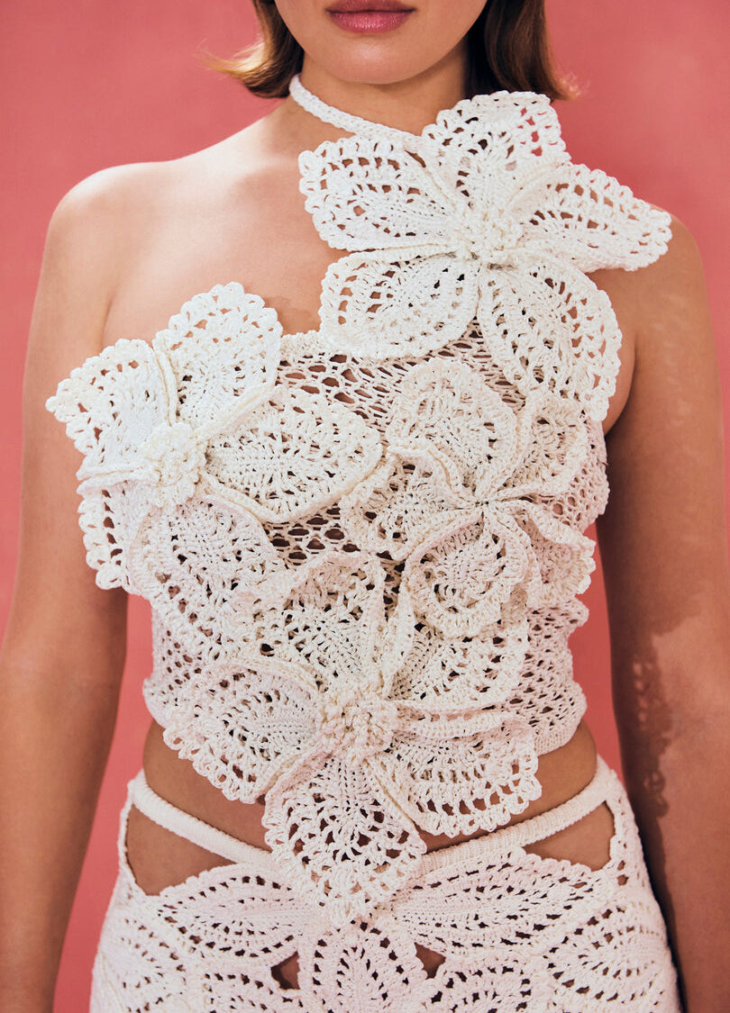 NAZANIN CROCHET TOP